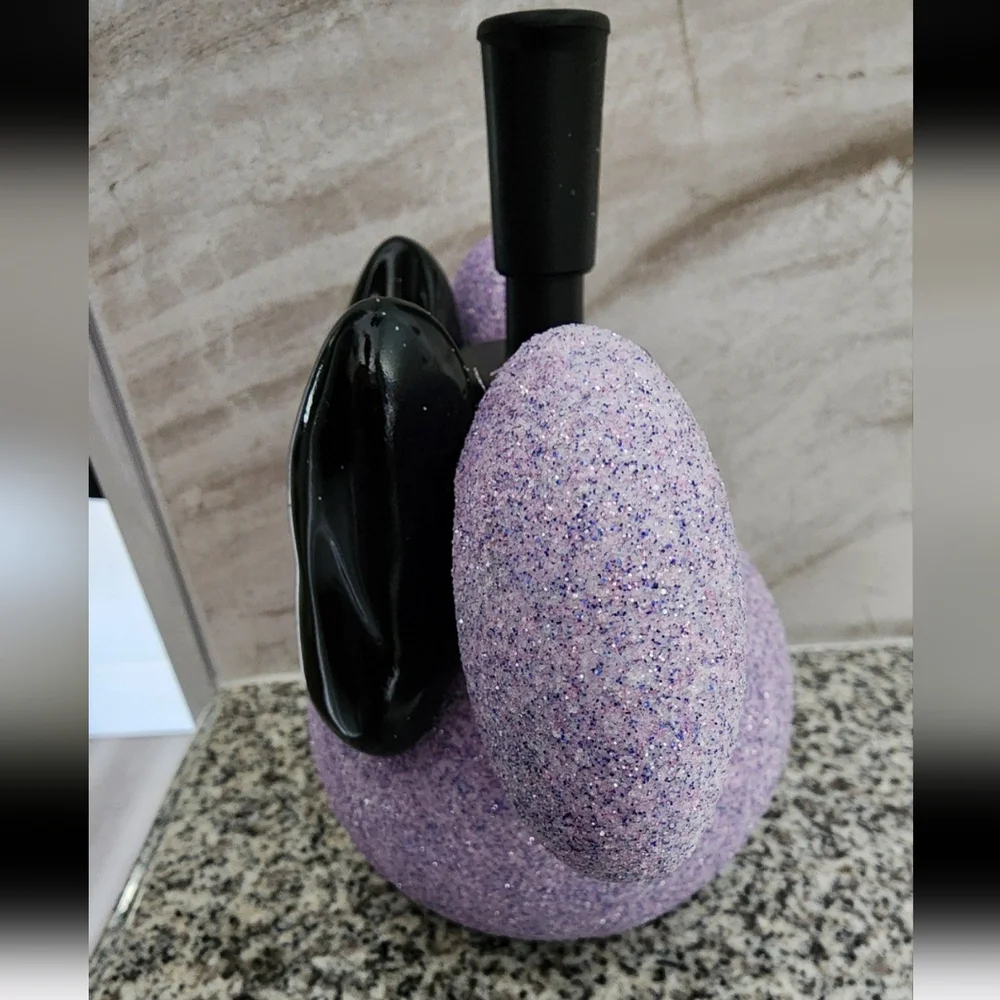 NWT Disney Minnie Mouse Purple Glitter Pump Dispenser 6 Inch